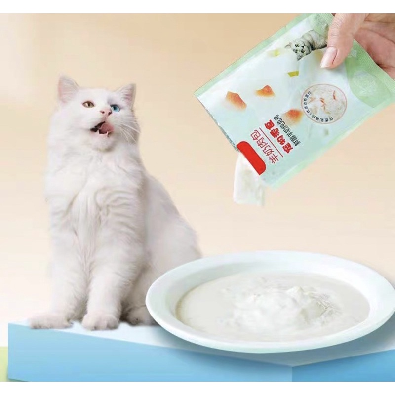 SỮA CHUA TĂNG CƯỜNG MIỄN DỊCH,TIÊU HOÁ CHO CHÓ MÈO