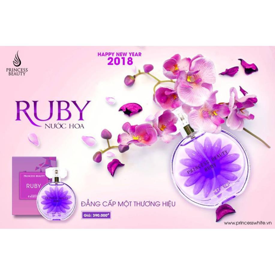 ỐNG TEST NƯỚC HOA RUBY CAO CẤP-PRINCESS BEAUTY