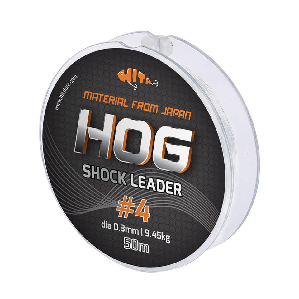 Dây Shock Leader Fluoro Carbon chất lượng cao HOG Hirushima 50m HKN Fishing