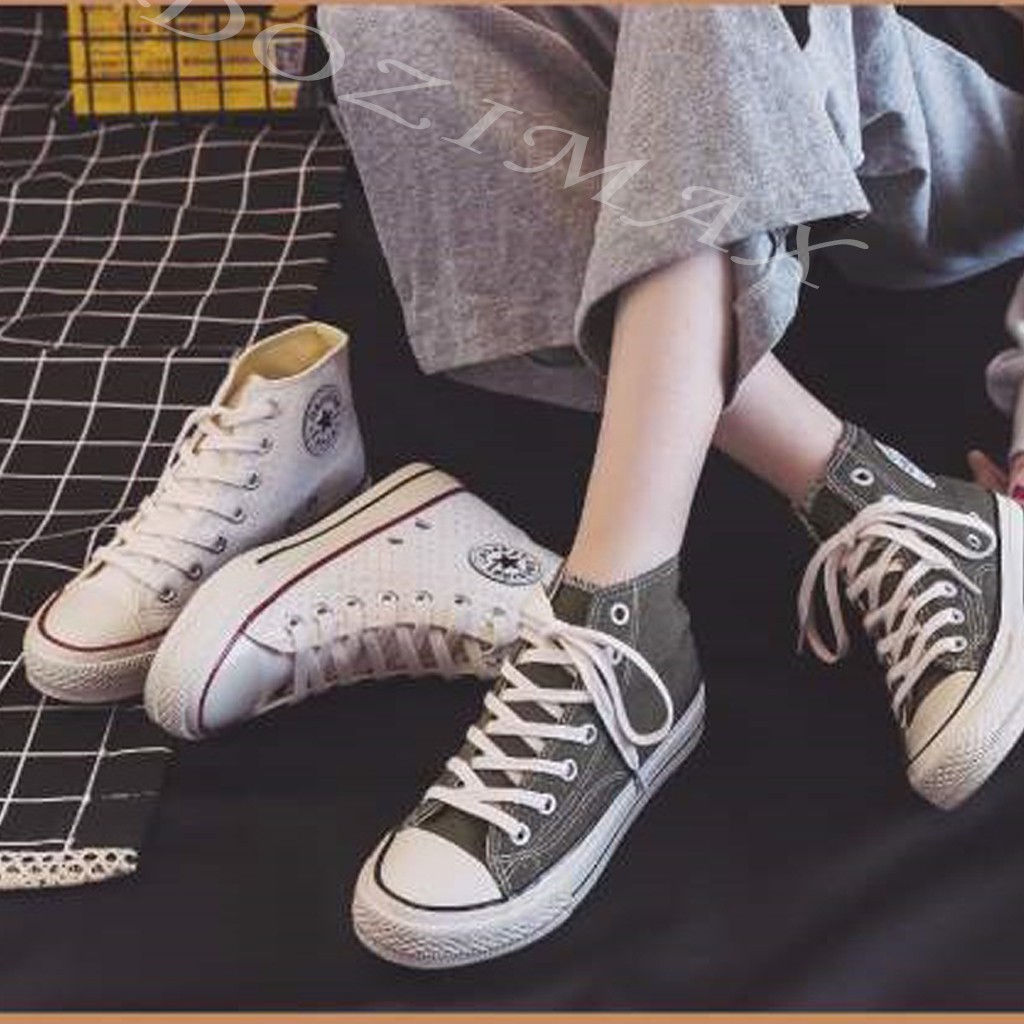 [ Sale 3 ngày ] Giày Sneaker Cao Cổ Nữ, Hàng Đẹp Loại 1 Sẵn 6 màu (size 35-40)