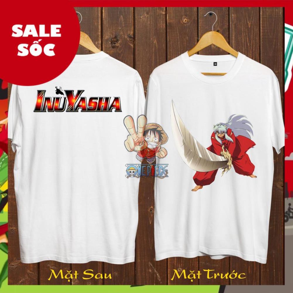 NEW- [ÁO THUN INUYASHA] 🔥 Áo Khuyển Dạ Xoa - InuYasha 2 mặt phong cách dễ thương cá tính - cực chất và đẹp - NUY-040