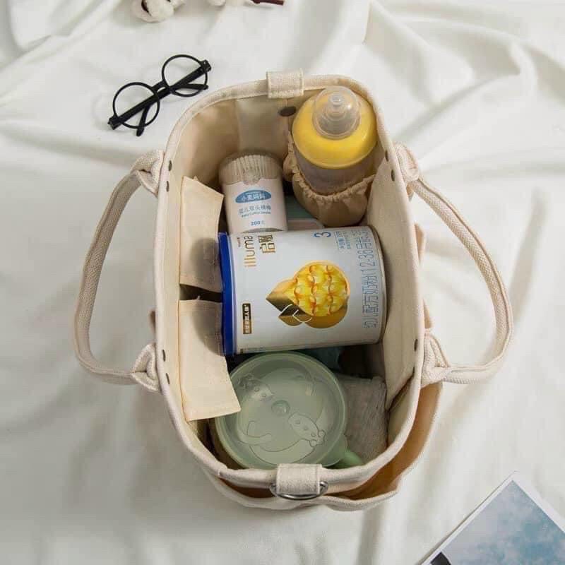 Túi Xách Bỉm Sữa Cho Mẹ VegiaBag Phong Cách Hàn Quốc Hàng Chuẩn Loại 1