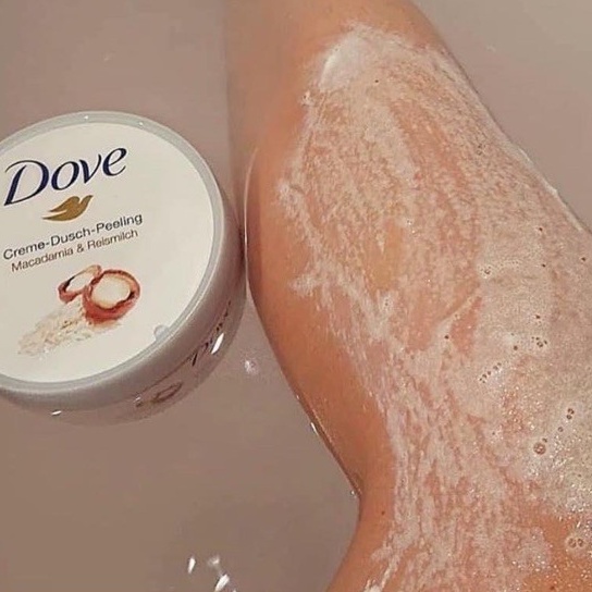 Kem Tắm Tẩy Da Chết Dove