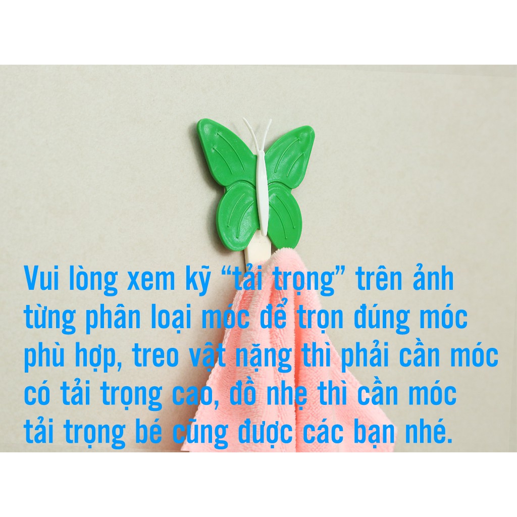 Móc hít, móc treo, móc dán tường Hofaco siêu cute (25 mẫu)