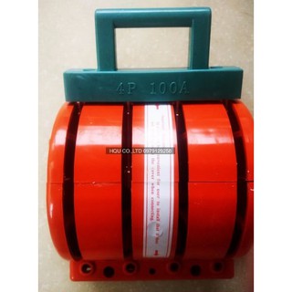 CẦU DAO ĐẢO 3 PHA 4 CỰC 100A