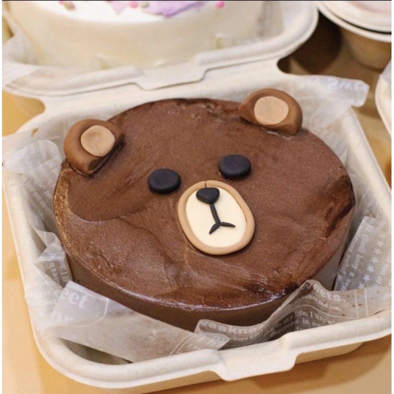 Bánh Kem Mini  - Decor Mặt Pet Cute