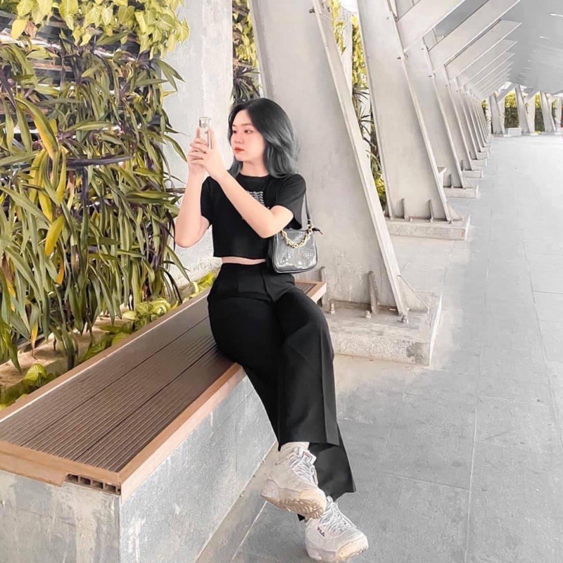 Quần Culottes Vải Tây Suông Siêu Hack Chân Sale | BigBuy360 - bigbuy360.vn