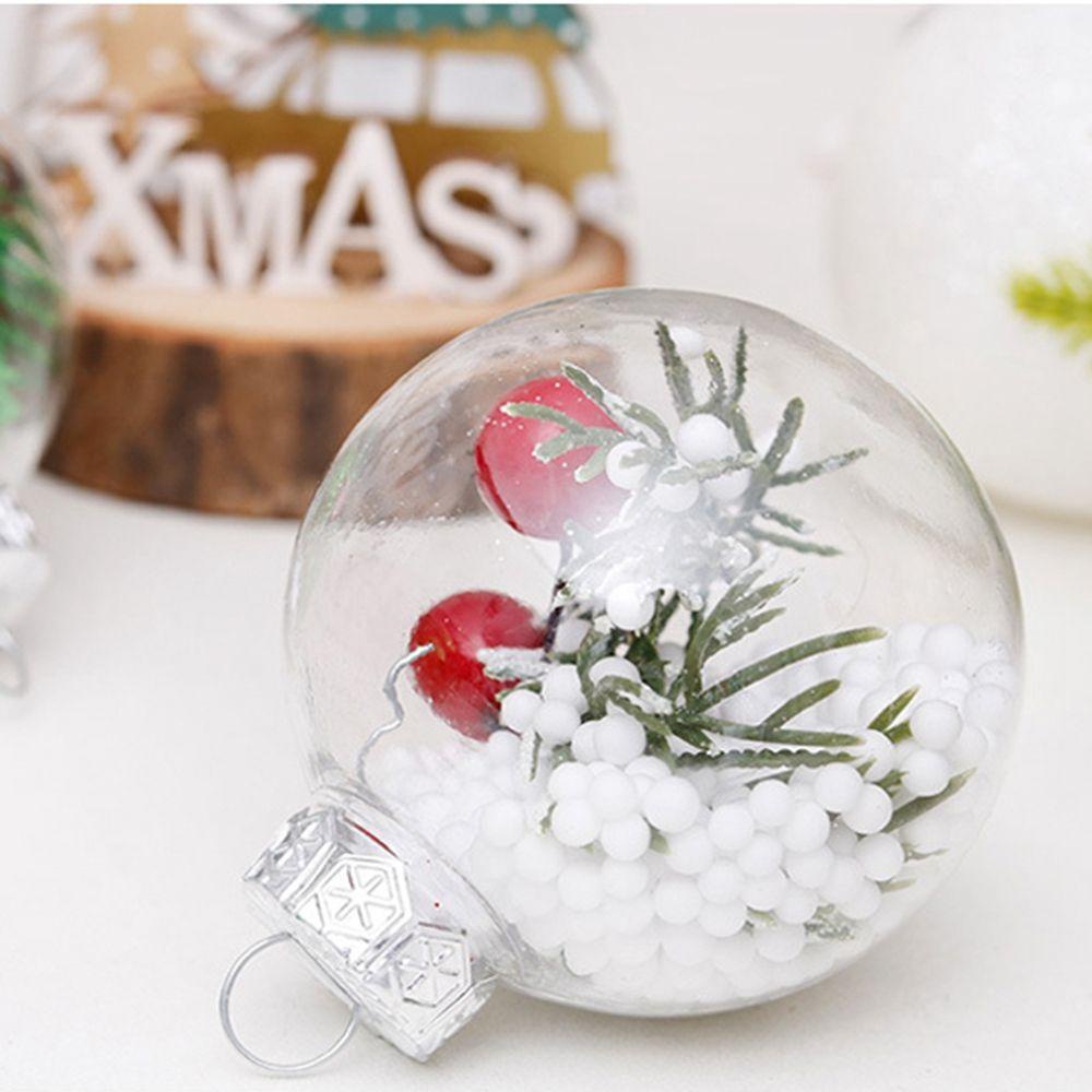 YIYU Quả Châu Trong Suốt Dùng Trang Trí Giáng Sinh
