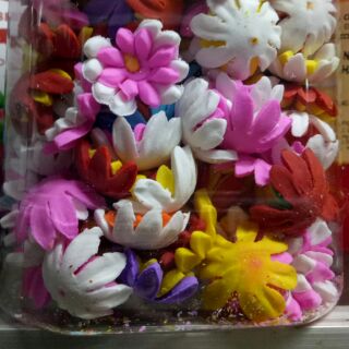 [FREESHIP 99K TOÀN QUỐC 100g Kẹo bông đường hoa cúc nhí nhiều cánh!