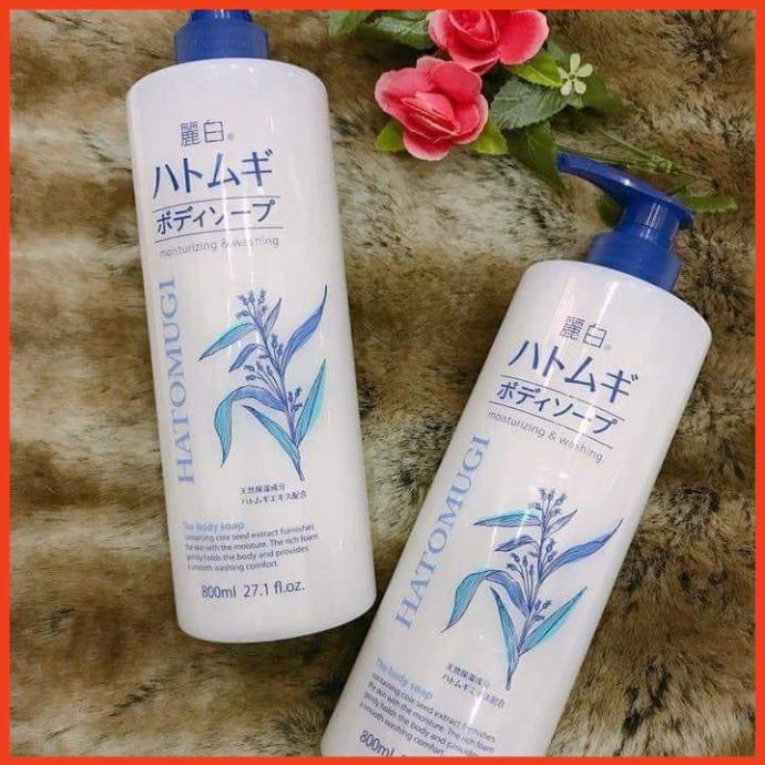 Sữa tắm Hatomugi hạt ý dĩ  800ml