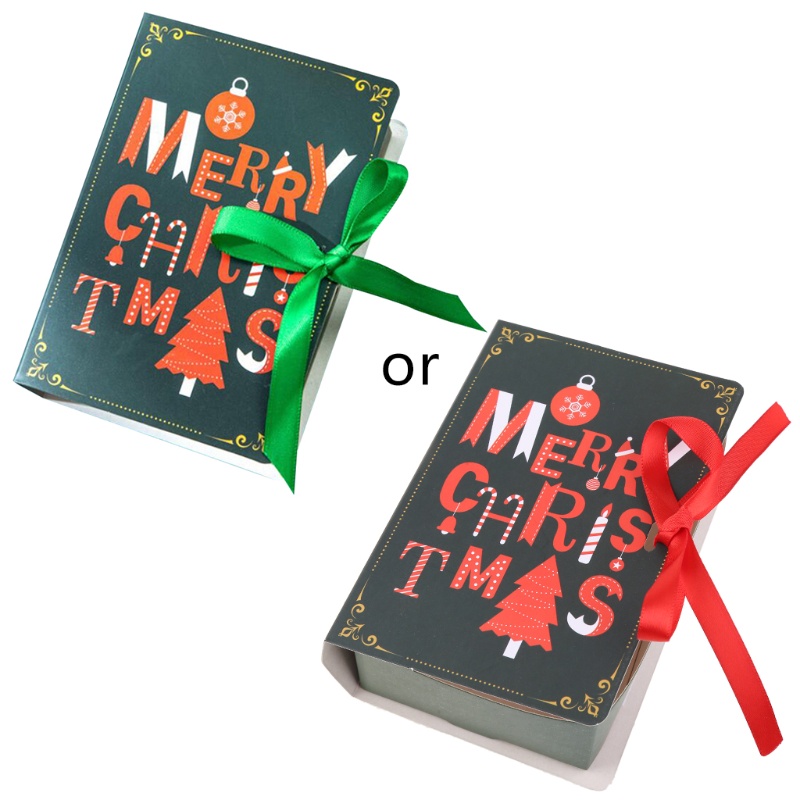 Hộp Đựng Sách Giáng Sinh Bí Ẩn Sáng Tạo Ốp