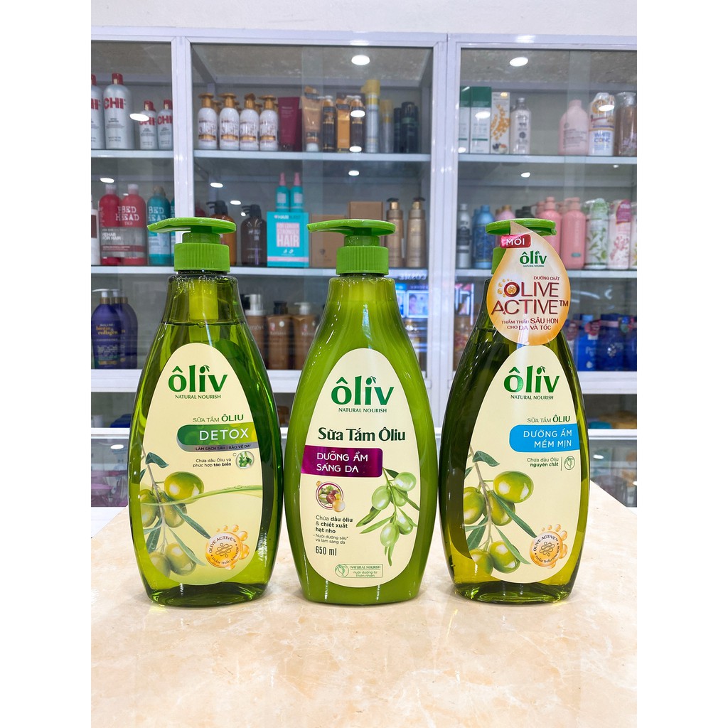 Sữa Tắm Ôliv Purité by Prôvence Dưỡng Ẩm Mềm Mịn Và Sáng Da