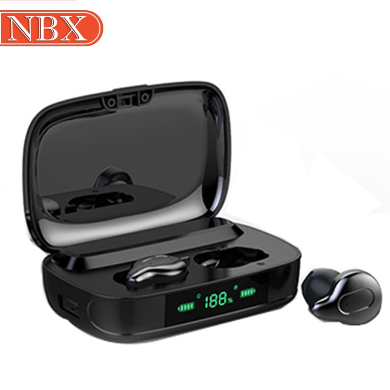 NBX C10 wireless bluetooth headset TWS with digital display