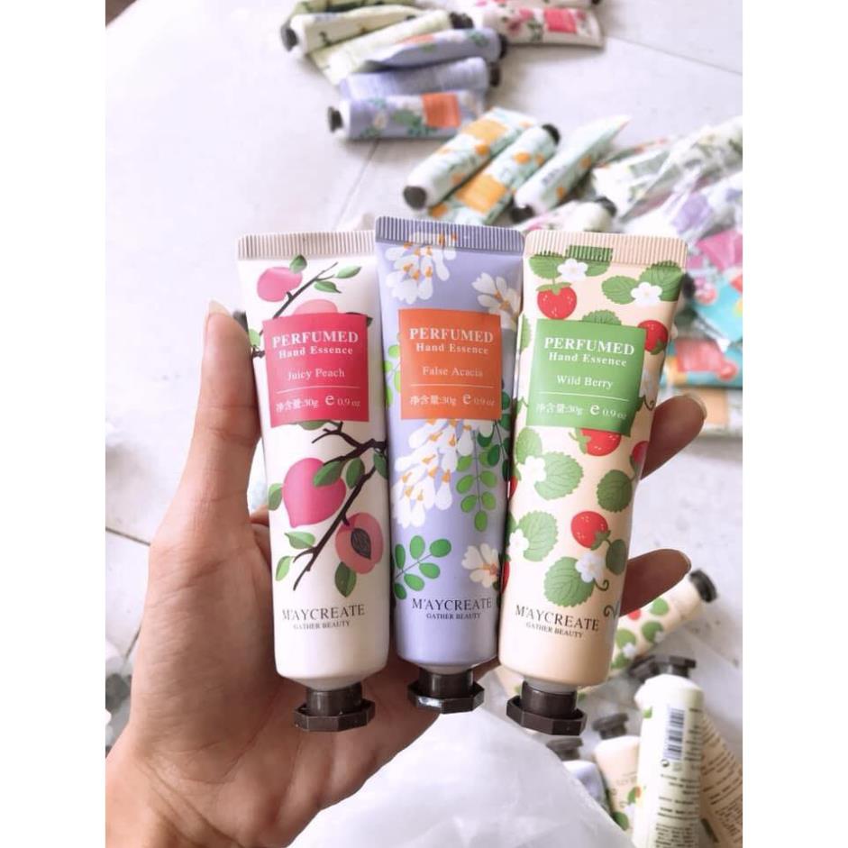 Kem Dưỡng Da Tay MayCreate 30g hương hoa quả tự nhiên