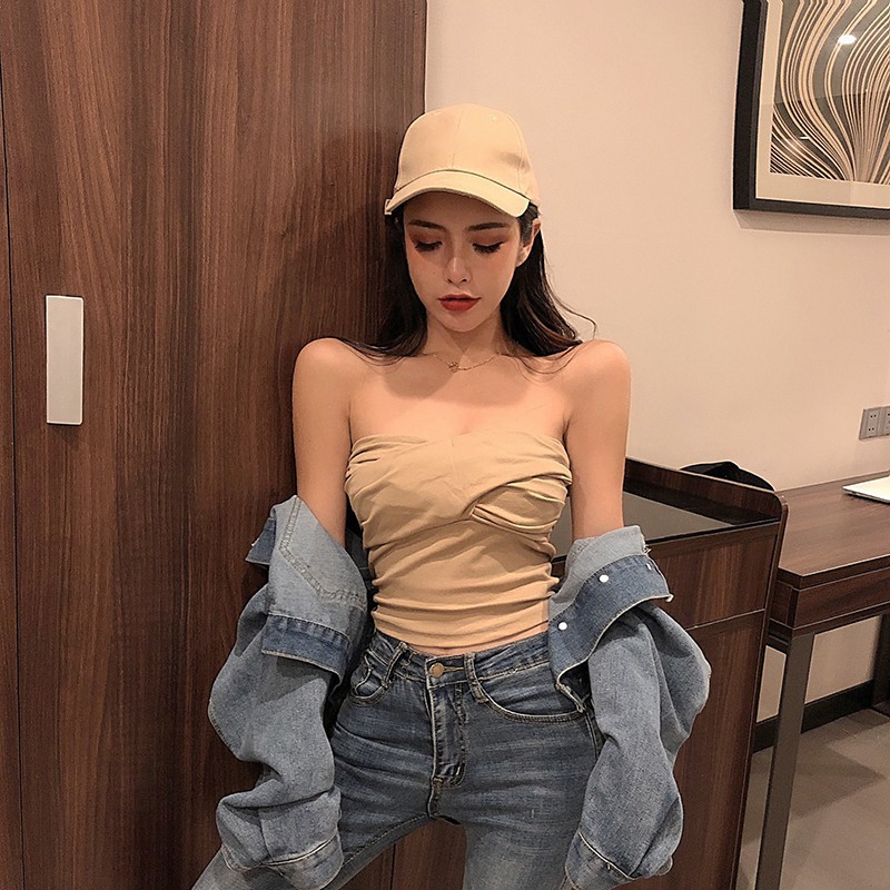 Áo Croptop Áo Quây Ngực Không Dây Dáng Ôm Quyến Rũ Trẻ Trung Hợp Thời Trang | BigBuy360 - bigbuy360.vn