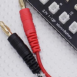 3.7V Accessories Balanced Hobby Lithium Battery Parallel Charging RC Plug Adapter Plate