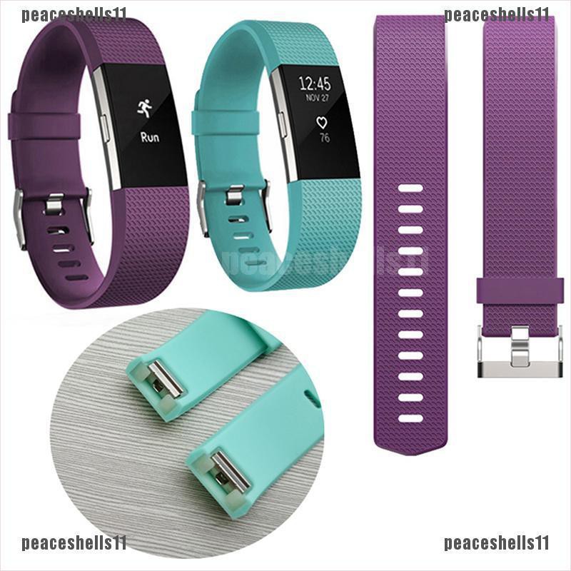 Dây Đeo Thay Thế Có Khóa Kim Loại Cho Đồng Hồ Thông Minh Fitbit Charge 2