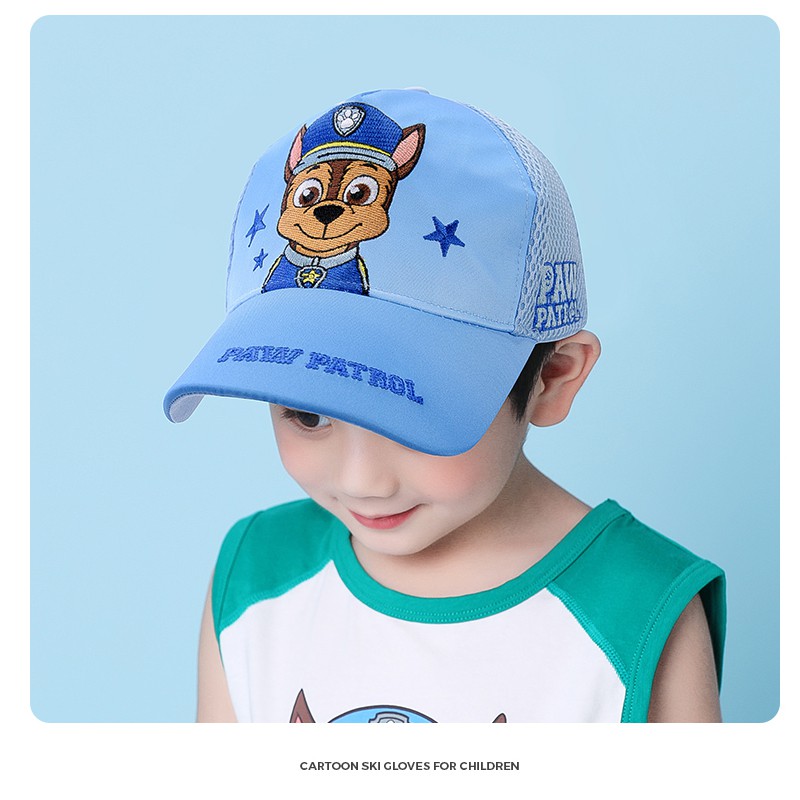 Nón lưỡi trai hình hoạt hình phong cách Hàn Quốc cho bé PAW Patrol