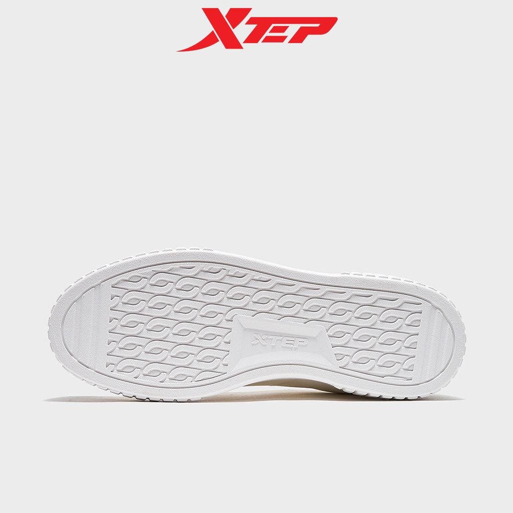 Giày sneaker nữ Xtep chính hãng, đế bằng hoạ tiết xinh xắn, dễ phối đồ, đế giày mềm mại 979118316765