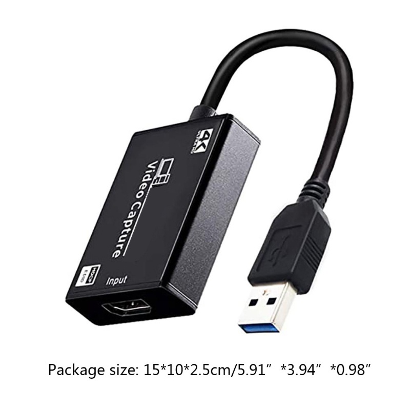 Bộ Thu Hình Hình Ảnh Video HDMI 4K 1080p 30fps HDMI 4K Cổng USB 3.0