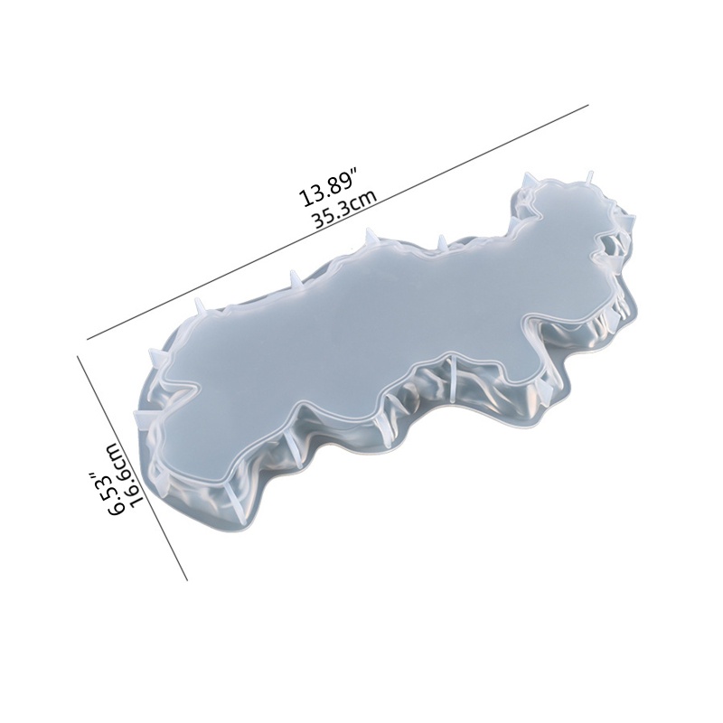 Sa Khuôn Silicone Làm Đĩa Ăn Tối Thủ Công DIY Sáng Tạo Cho Gia Đình