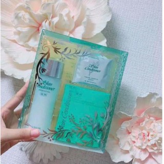 Combo nước thần Albion 110ml + 5 miếng mặt nạ + xà bông rửa mặt nước thần tặng kèm dầu dưỡng Albion 4ml