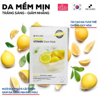 [CAO CẤP] Mặt nạ cao cấp Hàn Quốc 3W Clinic Essential Up 25ml