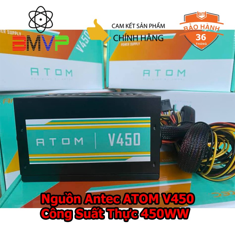 Nguồn Antec ATOM V450 - Công Suất Thực 450W - Hàng chính hãng