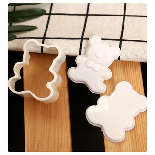 Set 3 Khuôn Làm Cơm Hình Thú Cho Bé