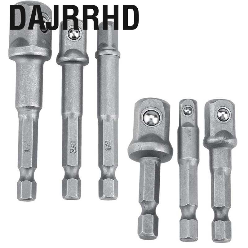 BITS Bộ 3 Đầu Chuyển Đổi Mũi Khoan 1 / 4 "3 / 8" 1 / 2 "