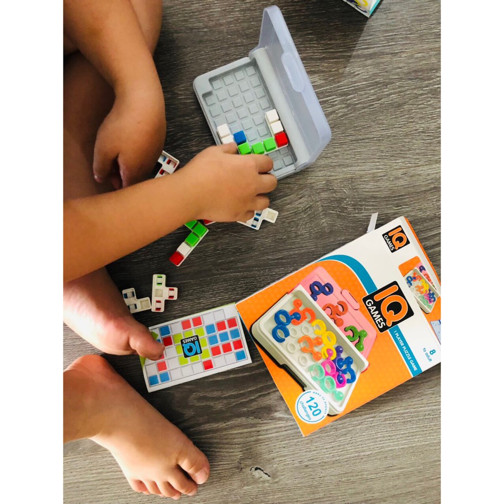 Bộ trò chơi IQ game Thử thách IQ 120 thử thách cho bé từ 8 tuổi mã 207 toygarden