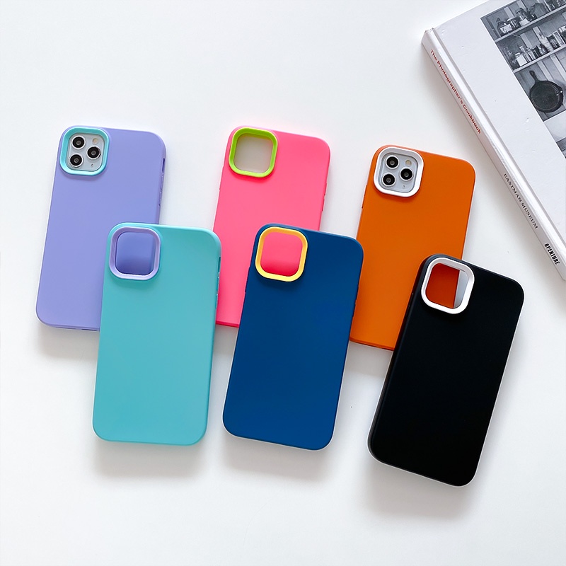 Ốp điện thoại silicon dẻo mỏng nhẹ thích hợp cho IPHONE 13 12 11 PRO MAX X XR XS MAX 7 8 PLUS