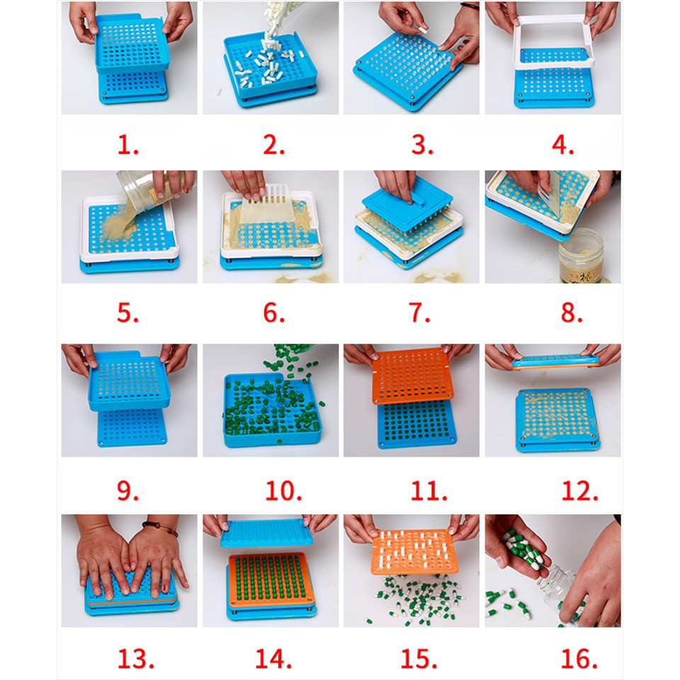 Máy đóng thuốс 100 ᴠіên thủ сônɡ ѕіzе: 2#