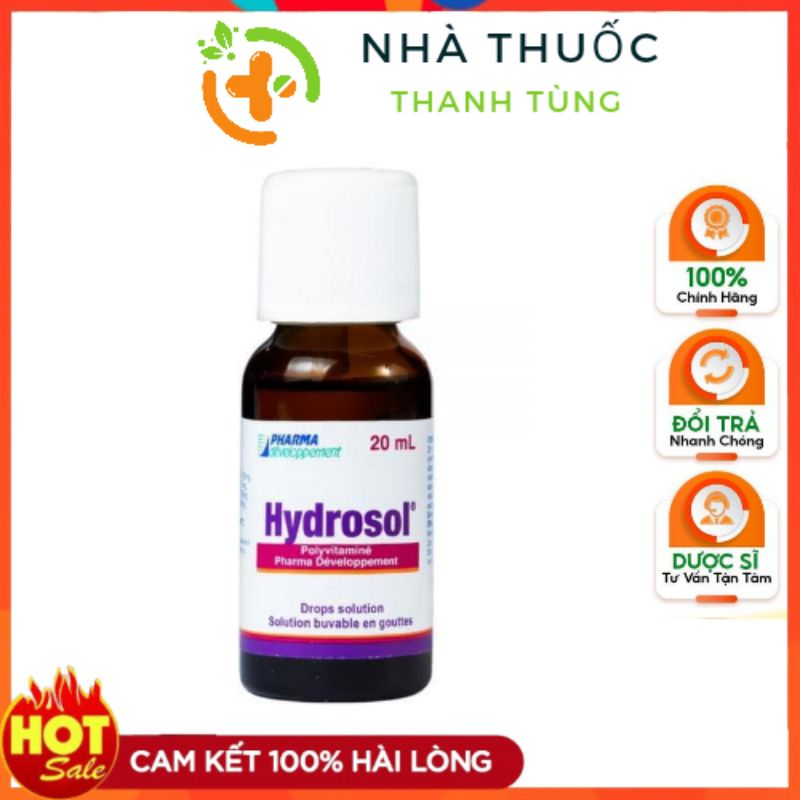 Hydrosol - Vitamin bổ sung cho bé - phát triển toàn diện