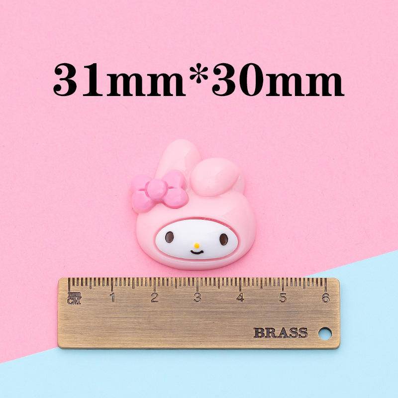 Phụ Kiện Trang Trí Giày DIY Họa Tiết Hoạt Hình Kuromi Cinnamon Đáng Yêu