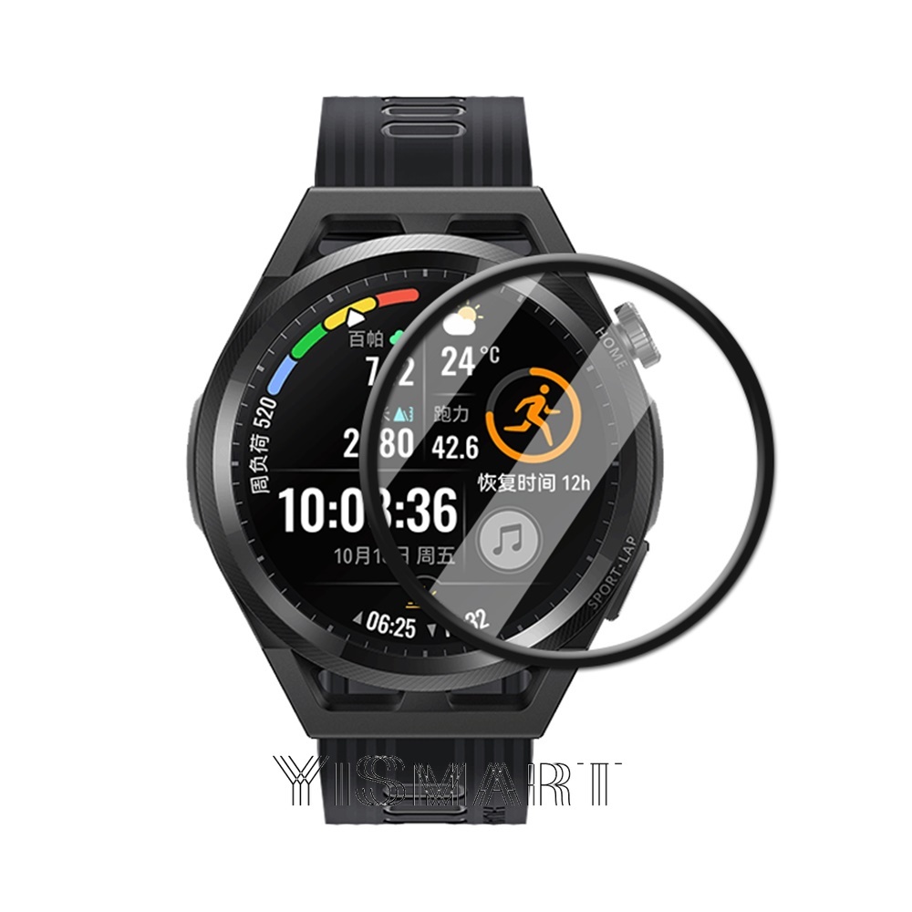 Miếng dán bảo vệ màn hình viền cong 3D cao cấp cho đồng hồ thông minh Huawei GT 3 GT3 42mm 46mm