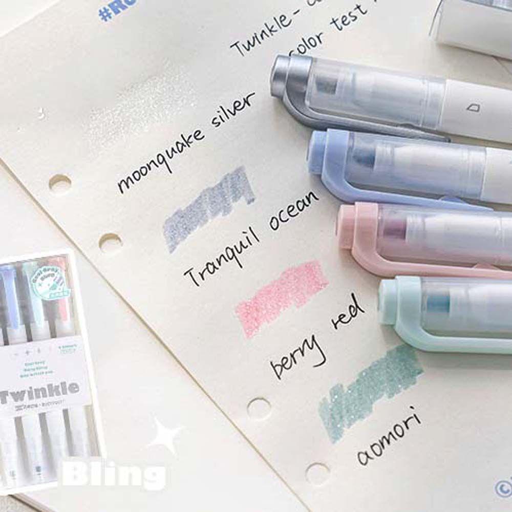 PEWANY Bút Mực Nhiều Màu Sắc Dùng Để Viết / Ghi Chú