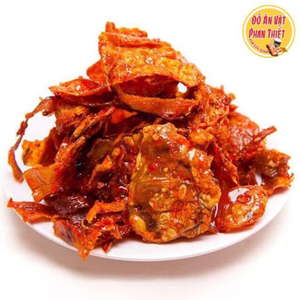 Combo 400gr ( Mực rim me, ghẹ sữa rim, khô gà lá chanh, mực khô xé cay ) - Đồ Ăn Vặt Phan Thiết