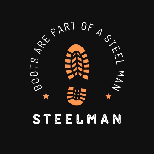 Giày Boot Nam Steel Man