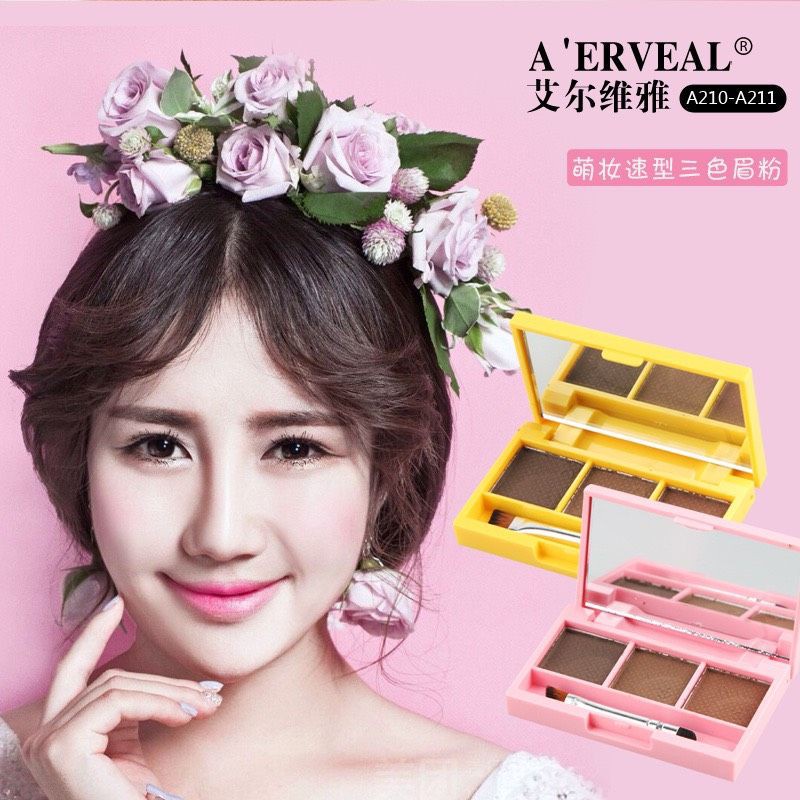 bột tán mày gấu 3 ô | BigBuy360 - bigbuy360.vn