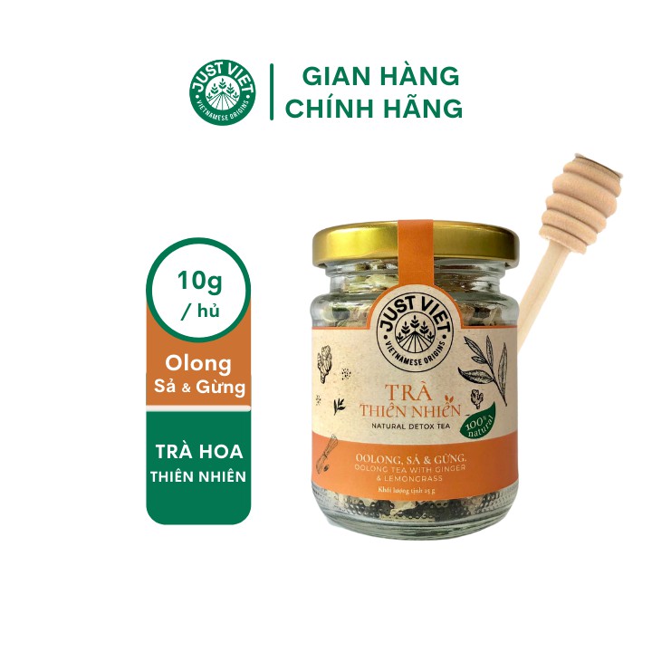 [COMBO TRÀ HOA + CÂY KHUẤY MẬT] - TRÀ HOA THIÊN NHIÊN DETOX JUST VIET | BigBuy360 - bigbuy360.vn