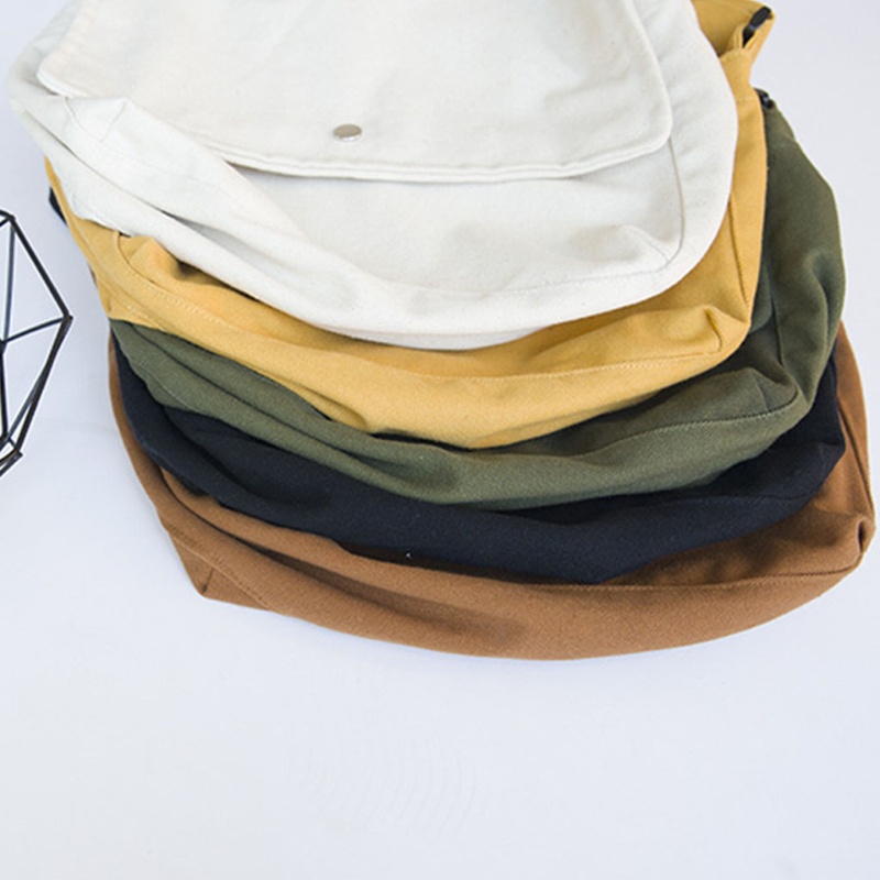 Túi Xách Đeo Chéo Vai Bằng Vải Cotton Thời Trang Sành Điệu Cho Nữ