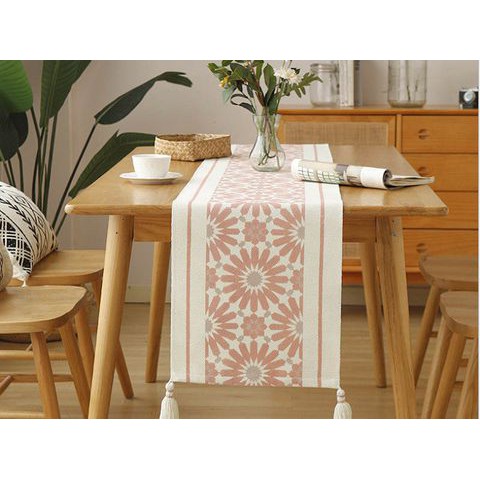Khăn trải bàn dài Runner Vintage 35x220cm sang trọng và lịch lãm