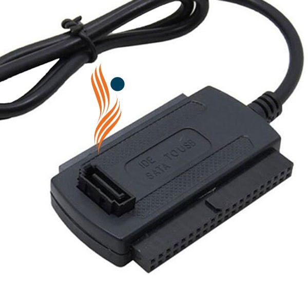 Cáp chuyển đổi 3 trong 1 USB 2.0 sang 2.5 / 3.5 / 5.25inch SATA IDE tốc độ cao 480Mb / s | BigBuy360 - bigbuy360.vn