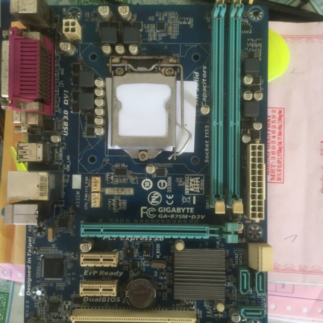 Main Gigabyte B75M-D3V hàng nguyên zin