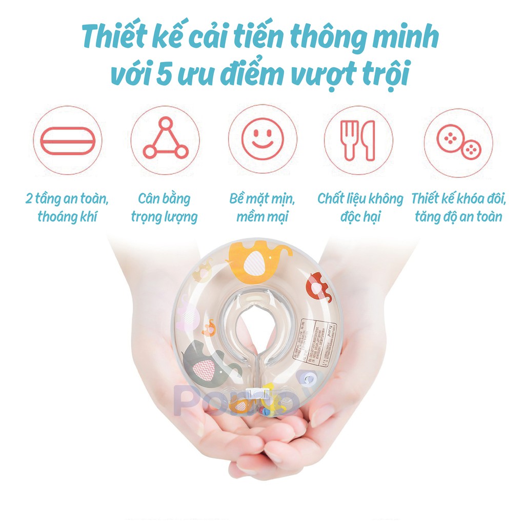 PHAO CỔ KÈM BƠM CHÍNH HÃNG UMOO