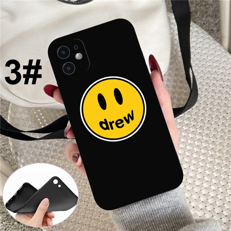 iPhone XR X Xs Max 7 8 6s 6 Plus 7+ 8+ 5 5s SE 2020 Soft Silicone Cover Phone Case Casing GR44 DREW HOUSE