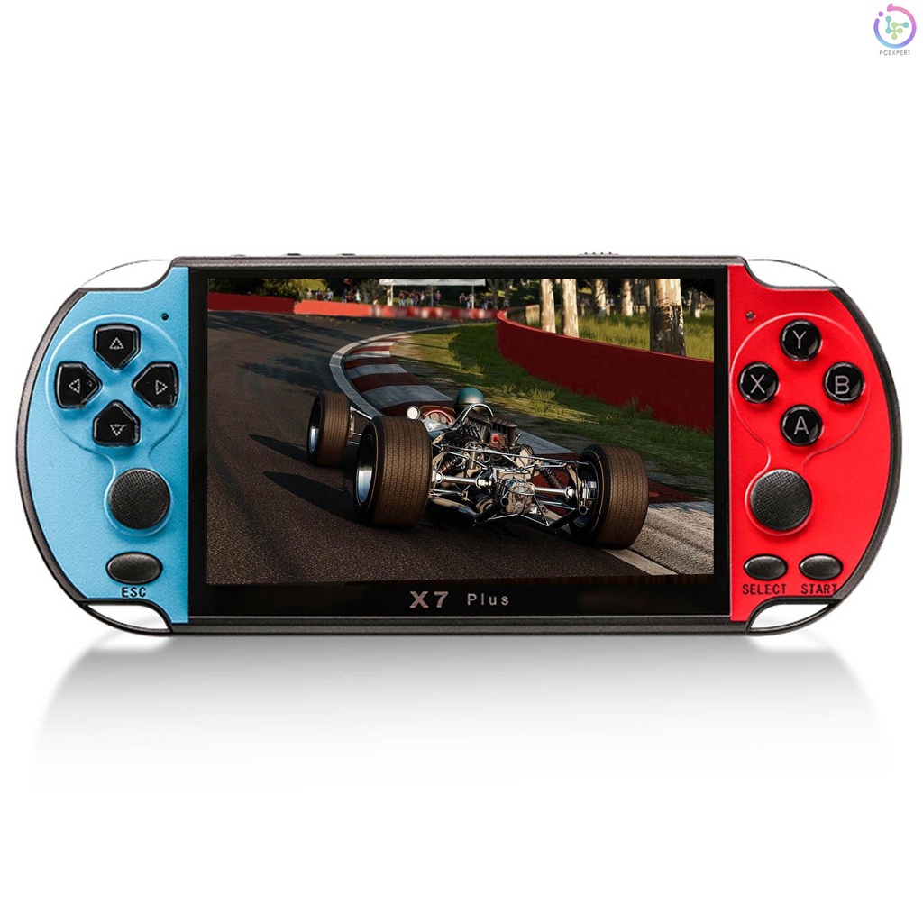 Máy Chơi Game Cầm Tay 5.1inch X7 Plus 8GB Tích Hợp 1000 Trò Chơi MP5