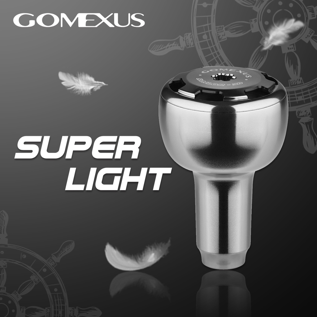 Nút tay cầm GOMEXUS bằng hợp kim 30mm siêu nhẹ cho cần câu Shimano Sedona soare Daiwa Tatula LT Ryobi ultra lite AS30