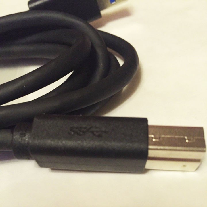 Cáp máy tính đồng bộGenuine 5x Del - Cáp USB 3.0 Genuine 5x Dell 1.8m  Type A to B Cable Black for Monitor PN81N | BigBuy360 - bigbuy360.vn